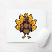 Türkei Erntedank Tag Niedlich Herbst Herbst Mousepad (Mit Mouse)