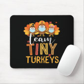 Türkei Erntedank Team Tiny Turkeys Nurfall N Mousepad (Mit Mouse)
