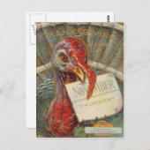 Türkei Essen November Kalender Postkarte (Vorne/Hinten)