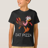 Türkei Essen Pizza Männer Frauen Kind Veganes Vege T-Shirt (Vorderseite)