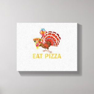 TÜRKEI ESSEN PIZZA Shirt Erwachsene Vegane Kinder Leinwanddruck