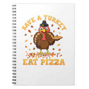TÜRKEI ESSEN PIZZA Shirt Erwachsene Vegane Kinder Notizblock