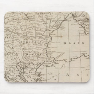 Türkei, Europa und Ungarn Mousepad