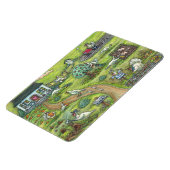 TÜRKEI FARM Gobble Gobble ERNTEDANK MAGNET Lge (Linke Seite)