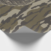 Türkei Feather Bottomland Camouflage Forest Camouf Geschenkpapier (Ecke)