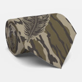 Türkei Feather Bottomland Camouflage Forest Camouf Krawatte (Gerollt)