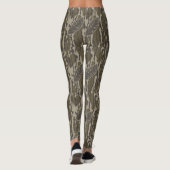 Türkei Feather Bottomland Camouflage Forest Camouf Leggings (Rückseite)