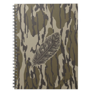 Türkei Feather Bottomland Camouflage Forest Camouf Notizblock