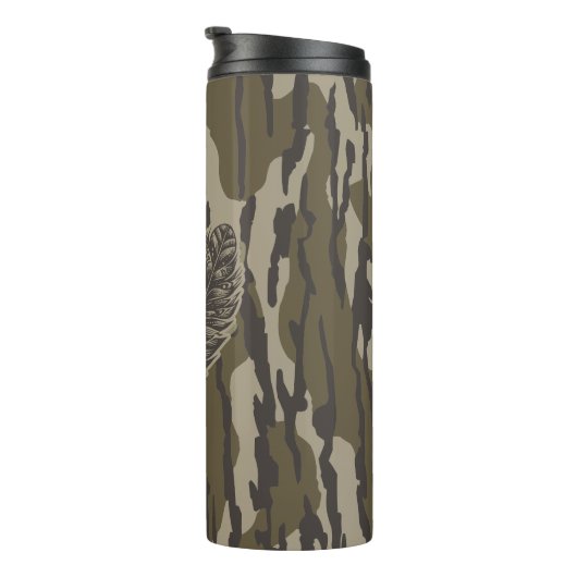 Türkei Feather Bottomland Camouflage Forest Camouf Thermosbecher (Nach rechts gedreht)