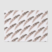 Türkei Feather Gemustert | Erntedank Seidenpapier (Vorderseite)