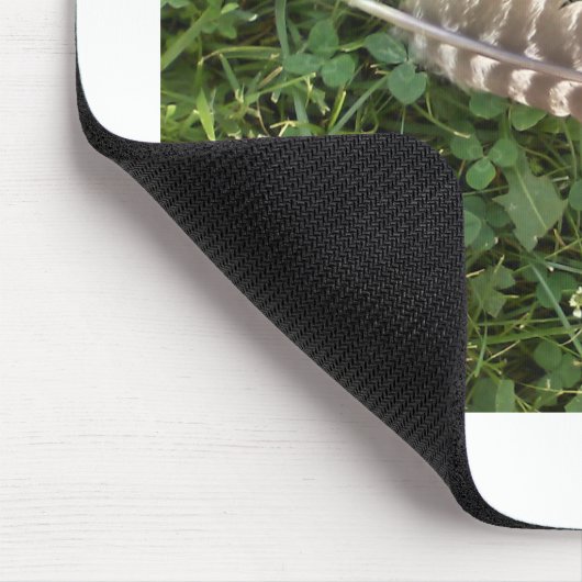 Türkei Feather in Clovers Mousepad (Ecke)