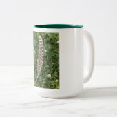 Türkei Feather in Clovers Zweifarbige Tasse (VorderseiteRechts)