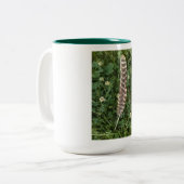 Türkei Feather in Clovers Zweifarbige Tasse (Vorderseite Links)