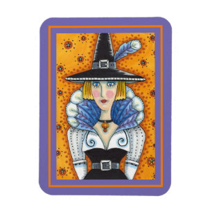 TÜRKEI FEATHER WITCH, EIN SALEM-ERNTEDANK, FOLG MAGNET