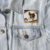 Türkei Feathers Button (Beispiel)