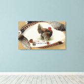 Türkei Feathers Leinwanddruck (Insitu (Holzboden))