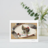 Türkei Feathers Postkarte (Stehend Vorderseite)
