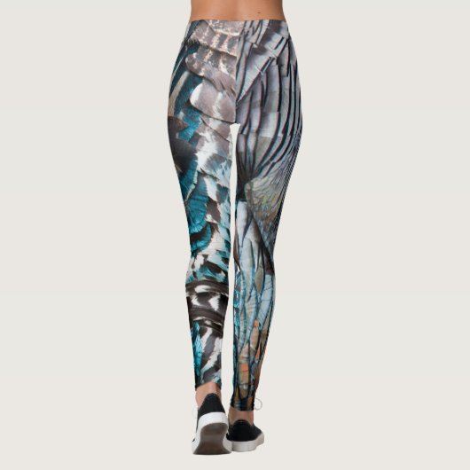 Türkei Federn Leggings (Rückseite)