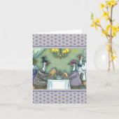 TÜRKEI FEINES ESSEN, ERNTEDANK VOR SPASS Leere Karte (Gelbe Blume)