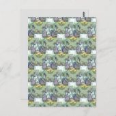 TÜRKEI, FEINSESSEN, ERNTEDANK BIRD SPASS POSTKARTE (Vorne/Hinten)