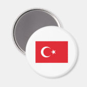 Türkei FLAG International Magnet (Vorderseite/Rückseite)