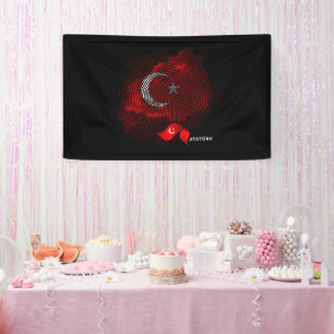 Türkei-Flagge Banner