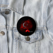 Türkei-Flagge Button (Beispiel)