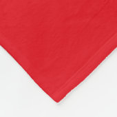 Türkei-Flagge Fleecedecke (Ecke)