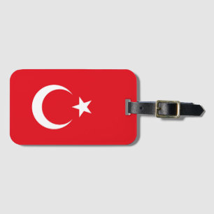 Türkei-Flagge Gepäckanhänger