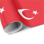 Türkei-Flagge Geschenkpapier (Rolleneckpunkt)