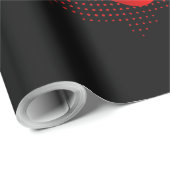 Türkei-Flagge Geschenkpapier (Rolleneckpunkt)