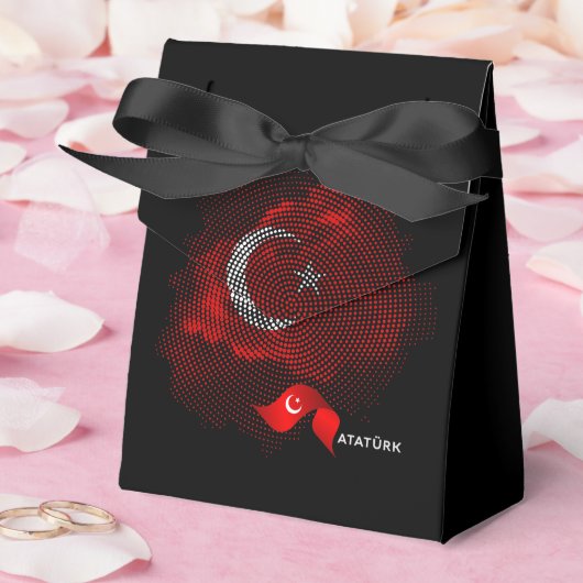 Türkei-Flagge Geschenkschachtel (Hochzeit)