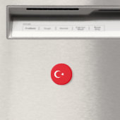 Türkei-Flagge Magnet (In Situ (Geschirrspüler))