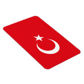 Türkei-Flagge Magnet (Rechte Seite)