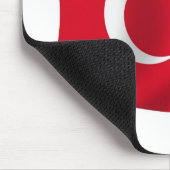 Türkei-Flagge-Mauspad Mousepad (Ecke)