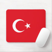 Türkei-Flagge Mousepad (Mit Mouse)