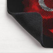 Türkei-Flagge Mousepad (Ecke)