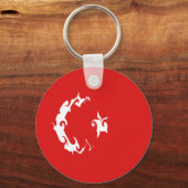 Türkei - Flagge Schlüsselanhänger (Vorderseite)