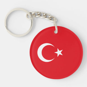 Türkei-Flagge Schlüsselanhänger