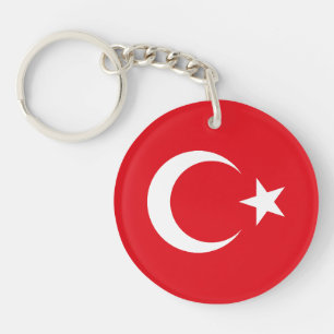 Türkei-Flagge Schlüsselanhänger
