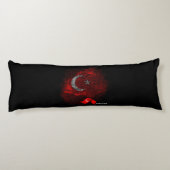 Türkei-Flagge Seitenschläferkissen (Rückseite)