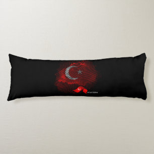 Türkei-Flagge Seitenschläferkissen