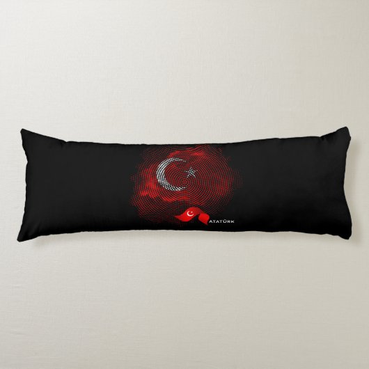 Türkei-Flagge Seitenschläferkissen (Vorderseite)