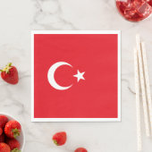 Türkei-Flagge Serviette (Beispiel)