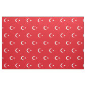 Türkei-Flagge Stoff (Fat Quarter (45,7 x 55,9 cm))