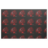 Türkei-Flagge Stoff (Fat Quarter (45,7 x 55,9 cm))