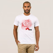 Türkei-Flagge T-Shirt (Vorne ganz)
