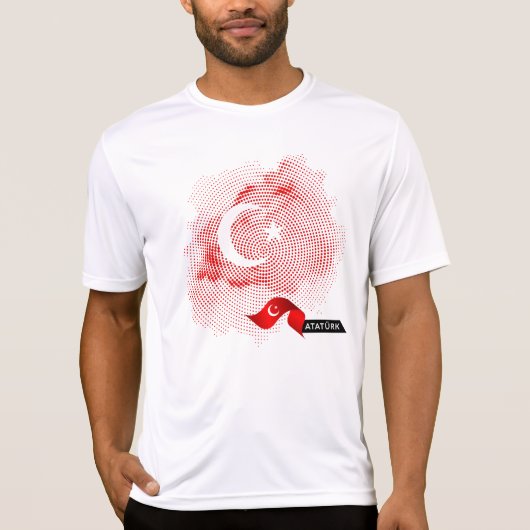 Türkei-Flagge T-Shirt (Vorderseite)