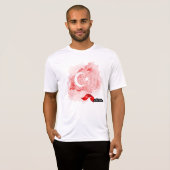 Türkei-Flagge T-Shirt (Vorne ganz)