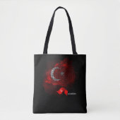 Türkei-Flagge Tasche (Vorderseite)